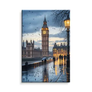 Custom landscape canvas painting