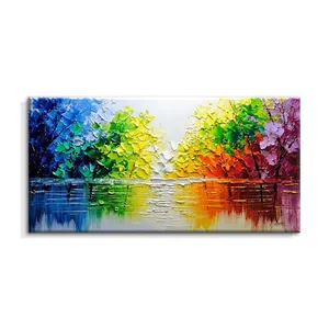 Hand painted landscape oil painting