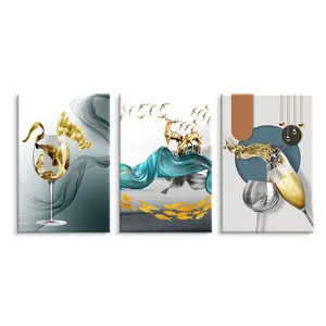 Wine glass still life canvas art